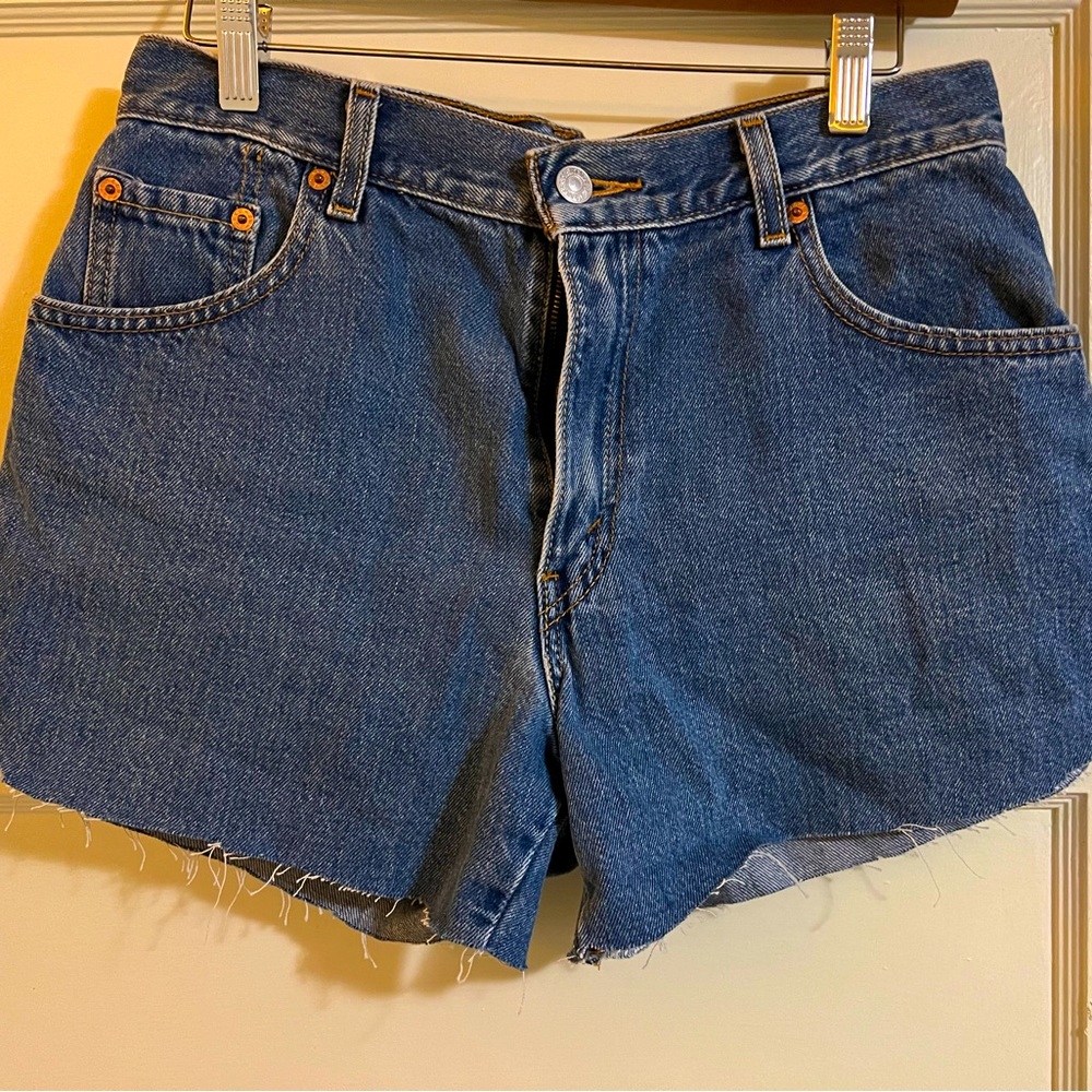 Vintage Levi Cropped Shorts